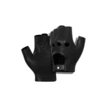 Guantes de conducción negros sin dedos perforados Abadal