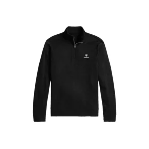 Jersey quarter-zip negro Abadal